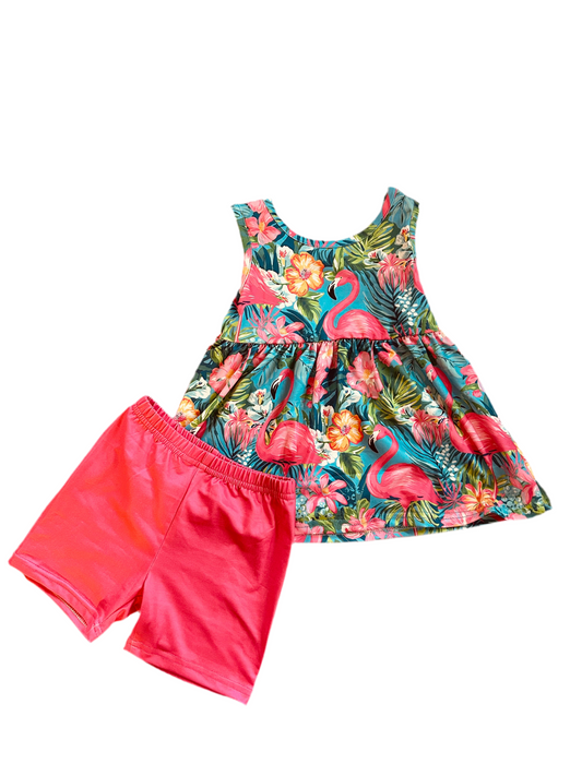 Flamingo two piece set