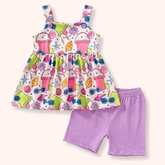 Beach pals two piece 4T