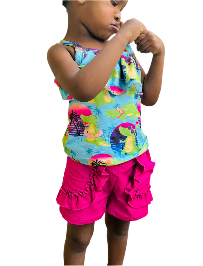 Alligator two piece set
