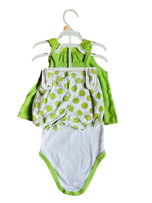 Girl 3 piece shorts set