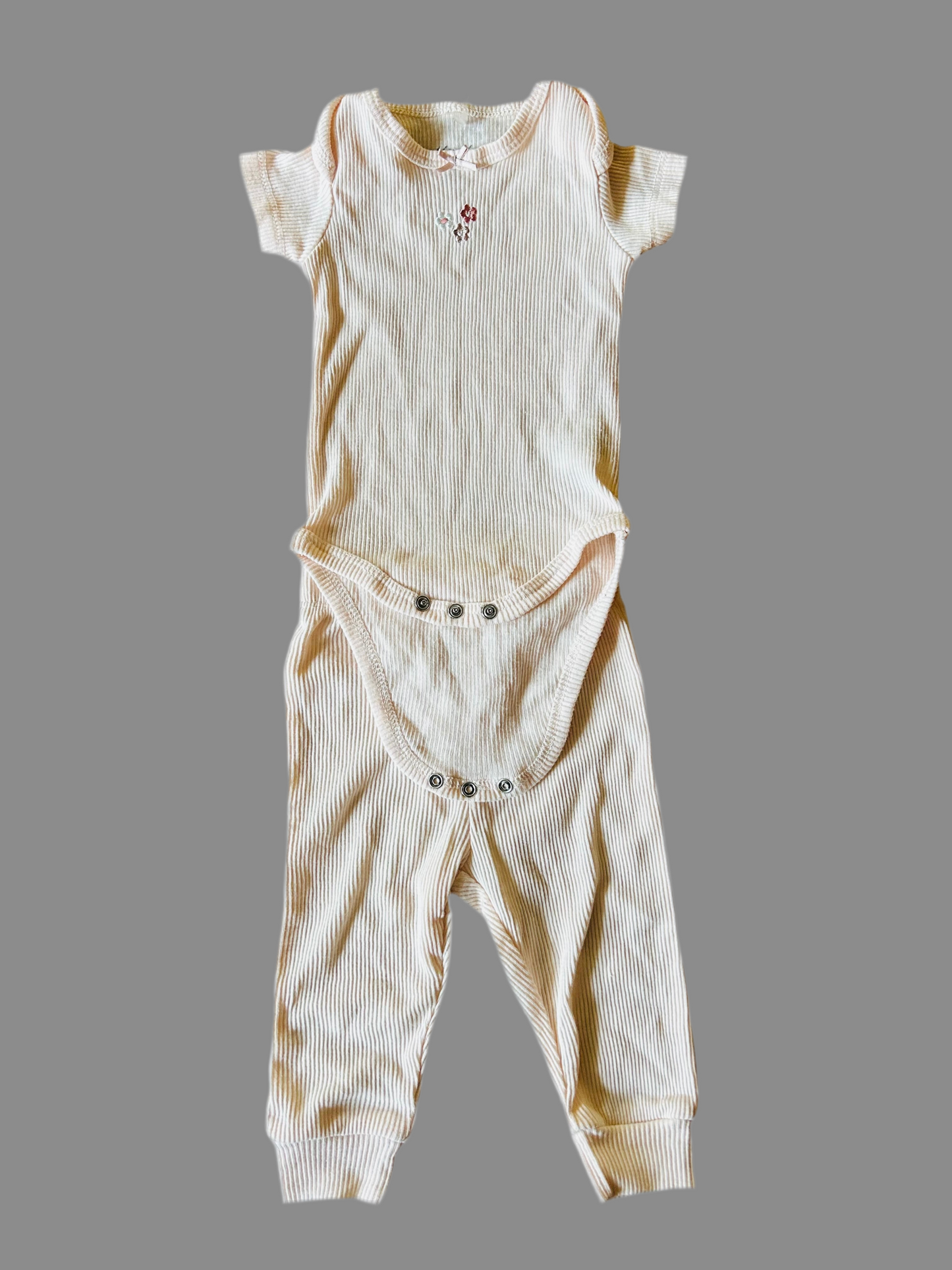 Girl two pice set (0-3M)
