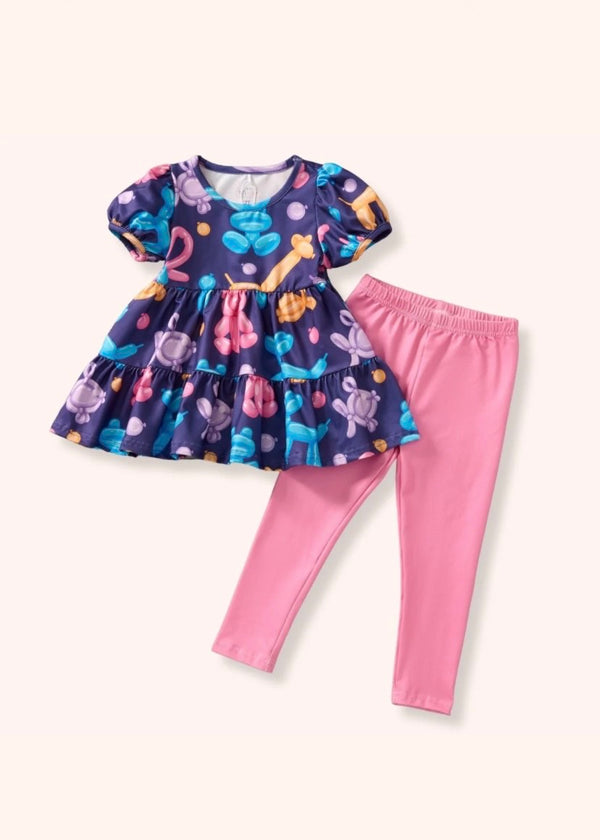 Balloon Friends Pants Set