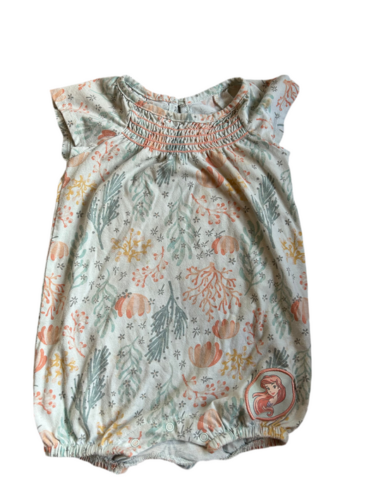 Girl Ariel romper (12M)