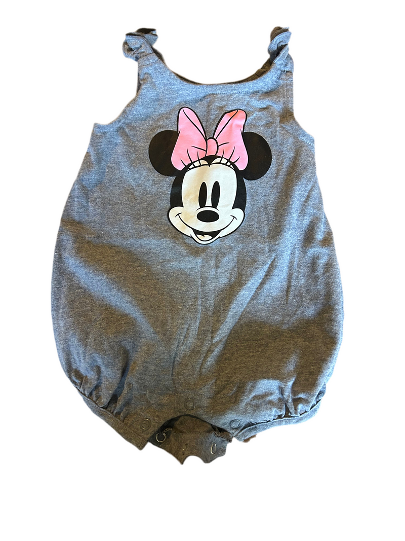 Girl Minnie Mouse romper (new born)