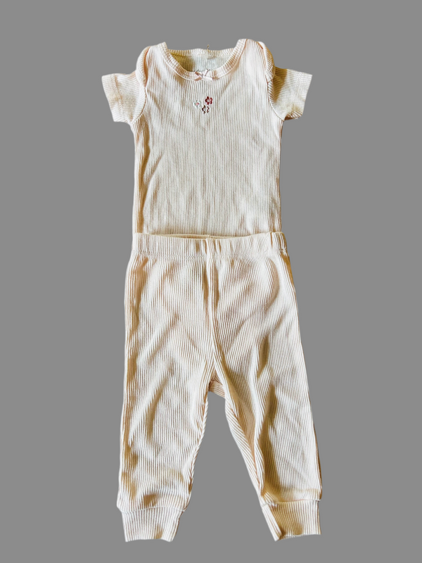 Girl two pice set (0-3M)