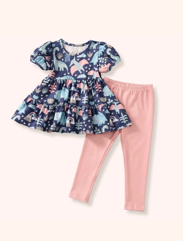 Sweetasaurus Pants Set